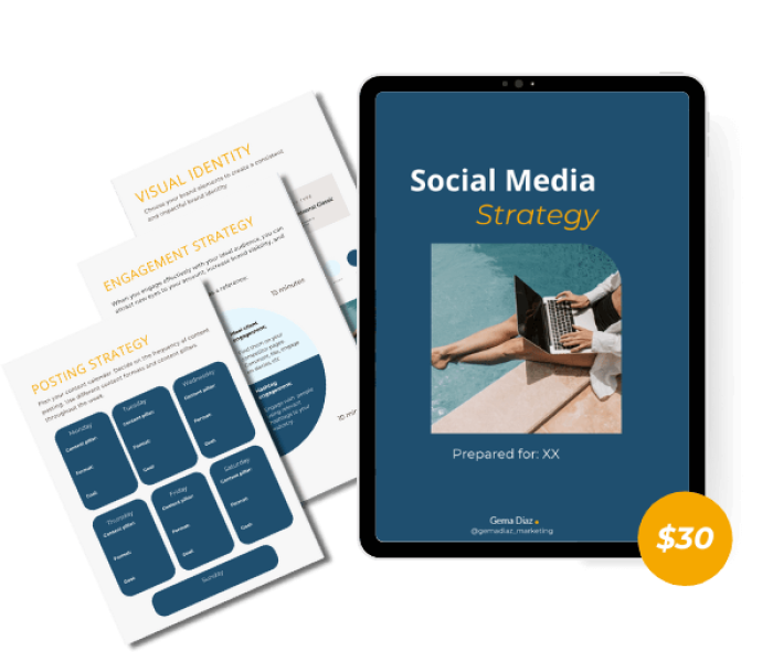 Social Media Strategy Template